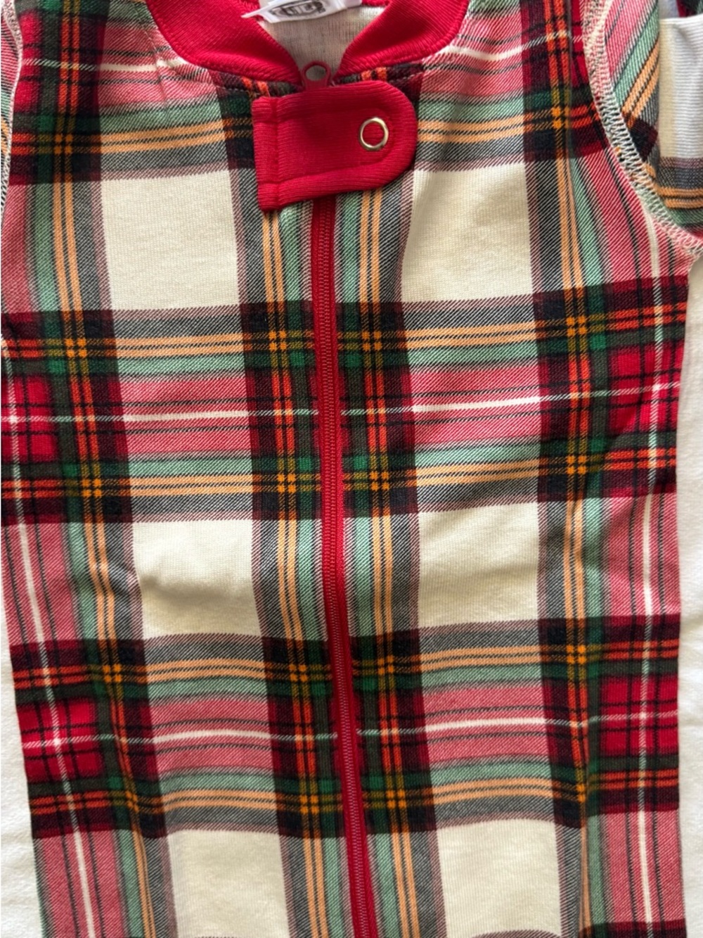Hanna Andersson Holiday Print Sleeper size 75 (12-18m) - Picture 4 of 5